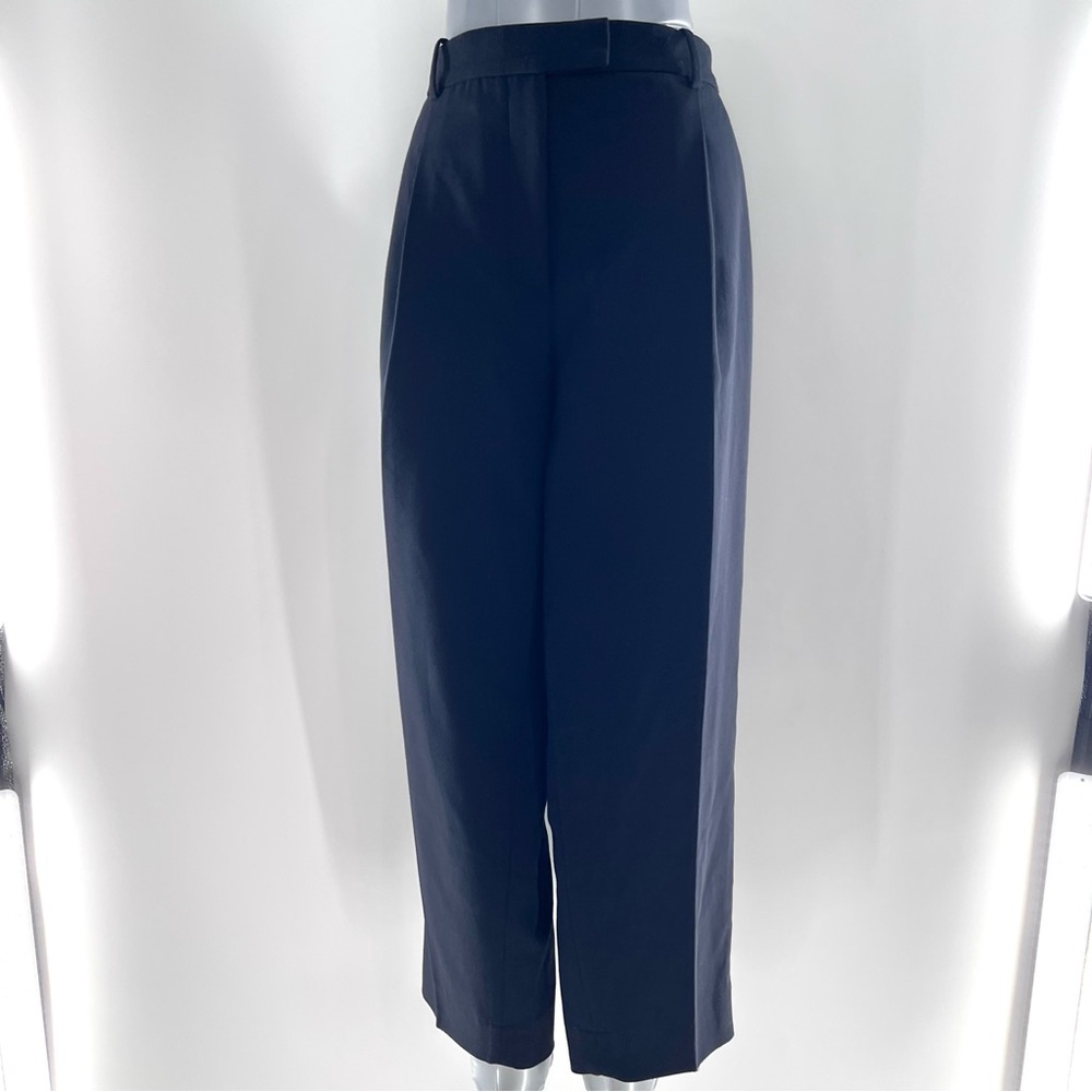 Abercrombie & Fitch Black Wide Leg Trousers/Pants-Size 33/16s